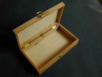Hinged top box drawing